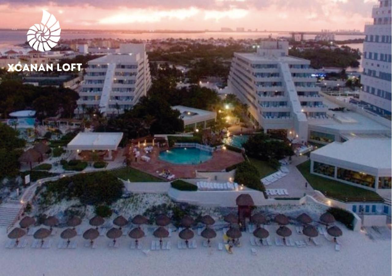 Xcanan Loft On Park Royal, The Best Area In Cancun Right On The Beach Exterior photo
